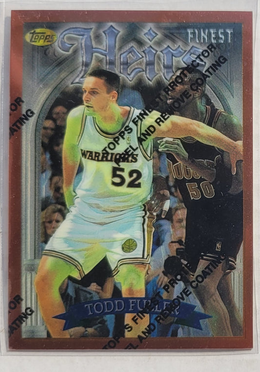 Todd Fuller - 1996-97 Finest #159 B
