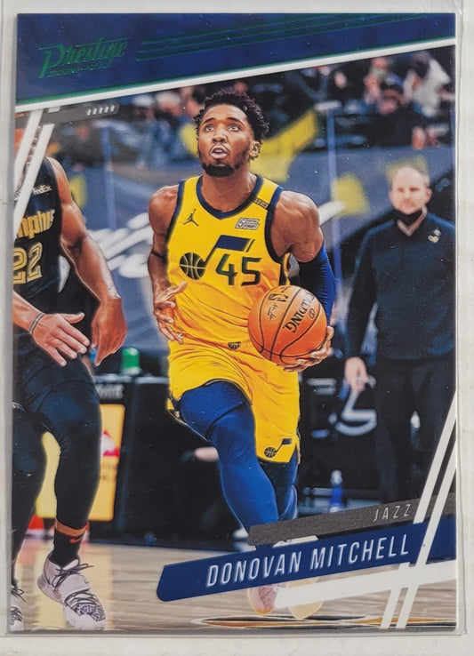 Donovan Mitchell - 2020-21 Panini Chronicles Green #69 Prestige