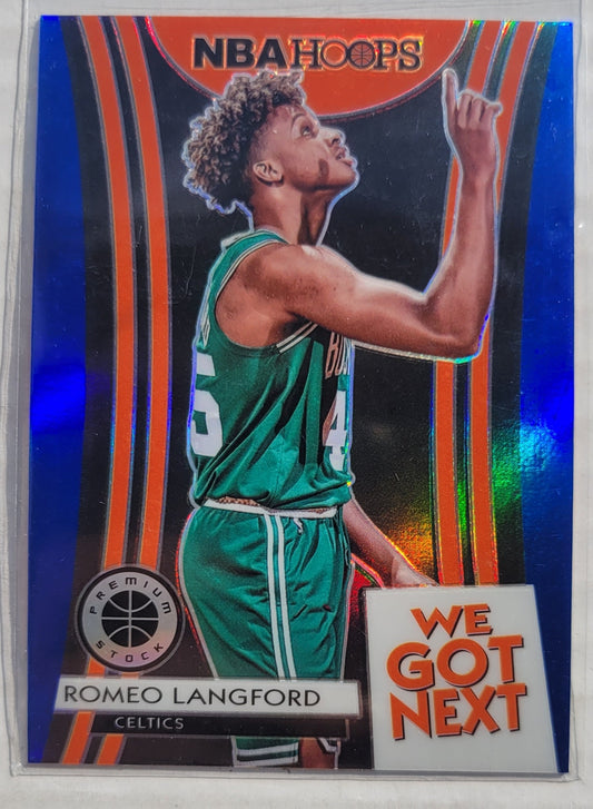 Romeo Langford - 2019-20 Hoops Premium Stock We Got Next Blue #18