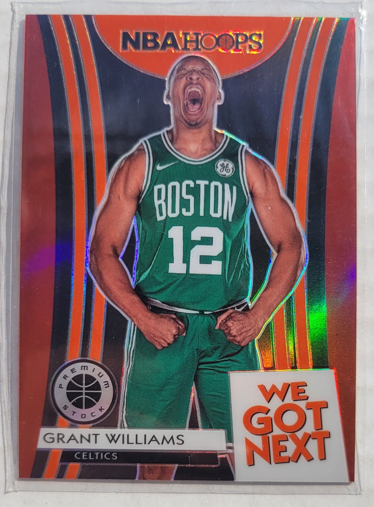 Grant Williams - 2019-20 Hoops Premium Stock We Got Next Red #14