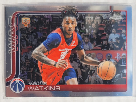 Jamir Watkins - 2025-26 Topps Chrome #294 RC