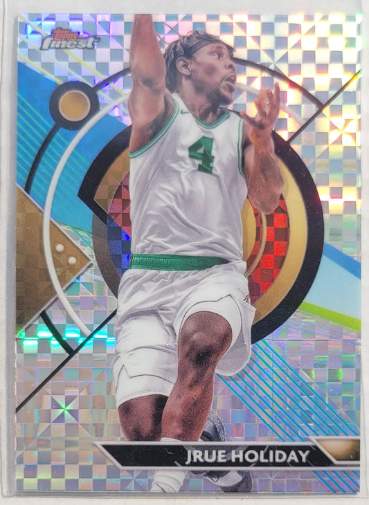 Jrue Holiday - 2023-24 Finest Checkerboard Refractors #27 C