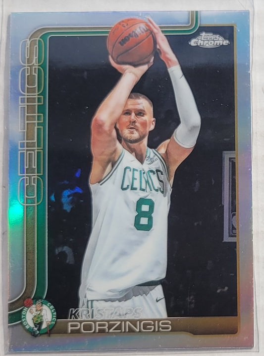 Kristaps Porzingis - 2025-26 Topps Chrome Refractors #41