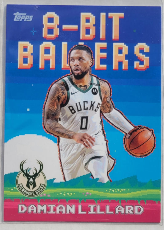 Damian Lillard - 2025-26 Topps 8-Bit Ballers #8B8