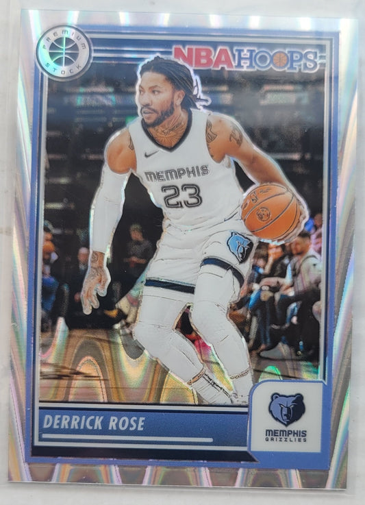 Derrick Rose - 2023-24 Hoops Premium Stock Seismic Prizm #72