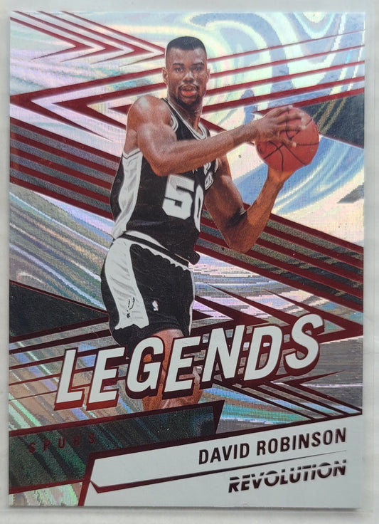 David Robinson - 2024-25 Panini Revolution Red Swirl #157 LGD
