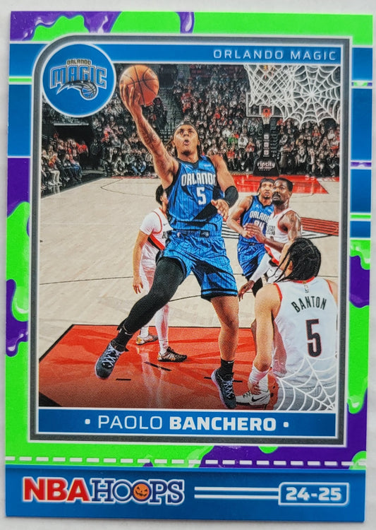 Paolo Banchero - 2024-25 Hoops Haunted Hoops Slime #92