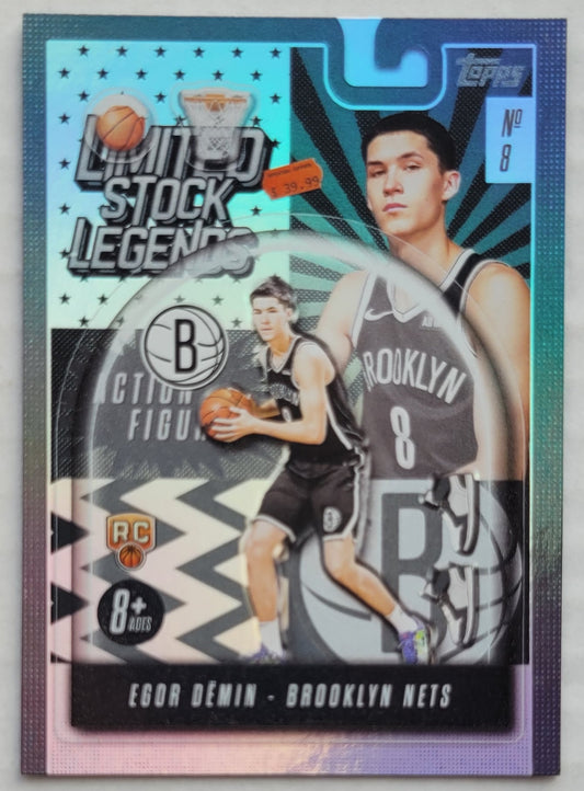 Egor Demin - 2025-26 Topps Limited Stock Legends #LST8