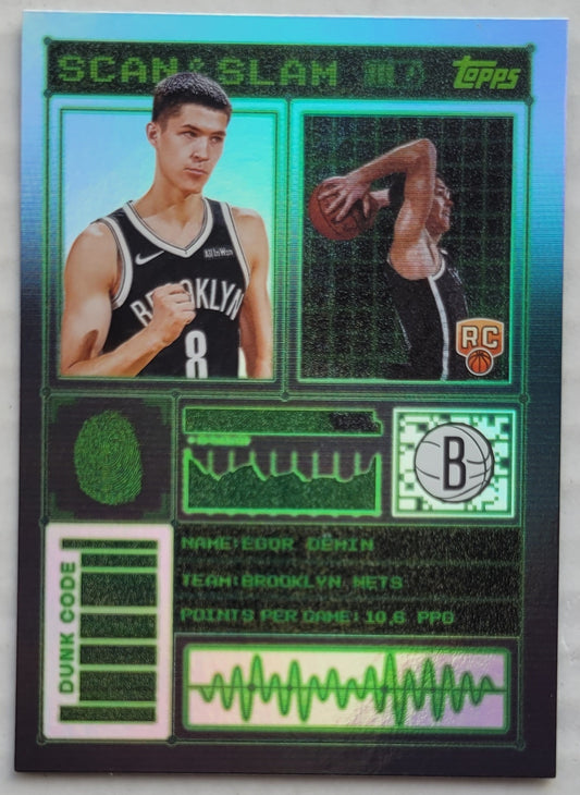 Egor Demin - 2025-26 Topps Scan and Slam #SS33