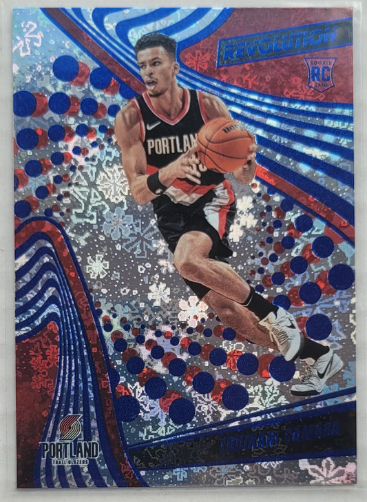 Toumani Camara - 2023-24 Panini Revolution Winter #147 RC