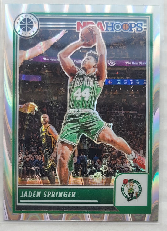 Jaden Springer - 2023-24 Hoops Premium Stock Seismic Prizm #261