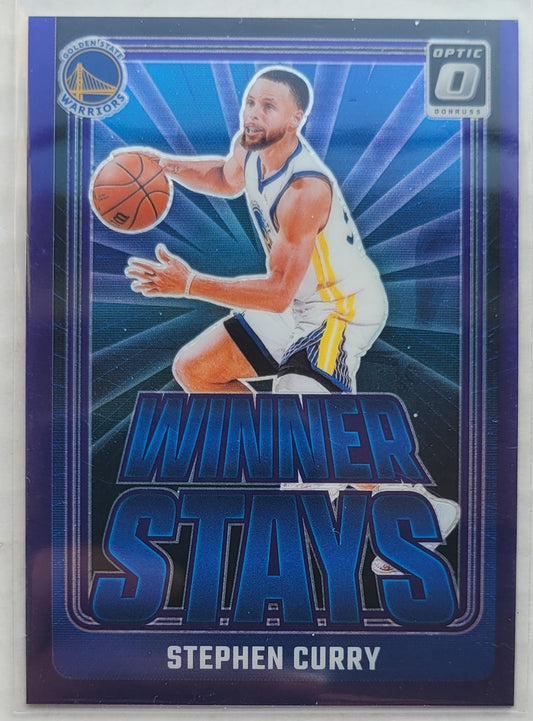Stephen Curry - 2024-25 Donruss Optic Winner Stays Purple #3