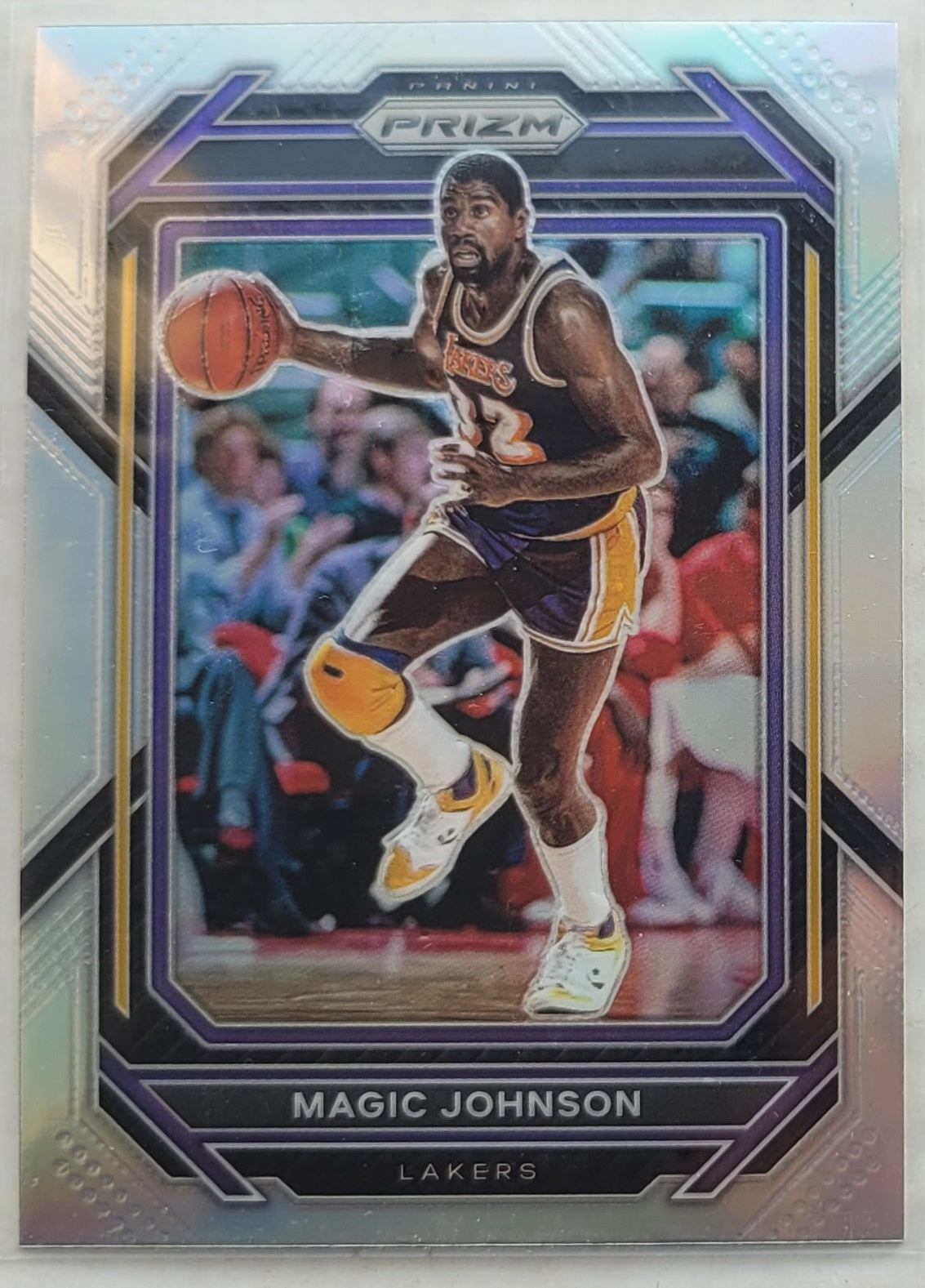 Magic Johnson - 2022-23 Panini Prizm Prizms Silver #276