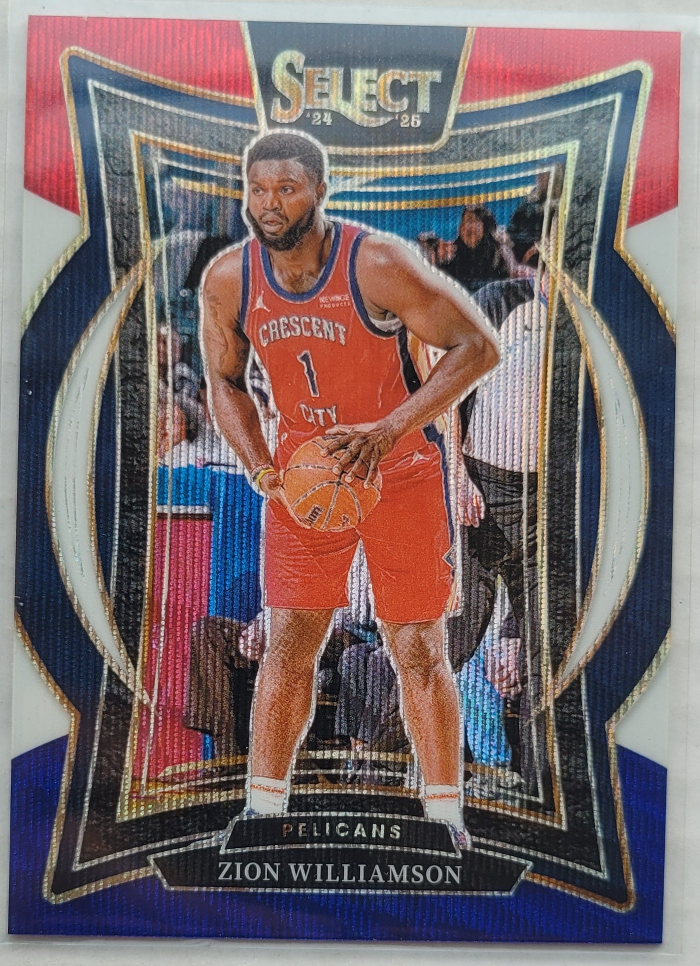 Zion Williamson - 2024-25 Select Tri-Color Prizms #28