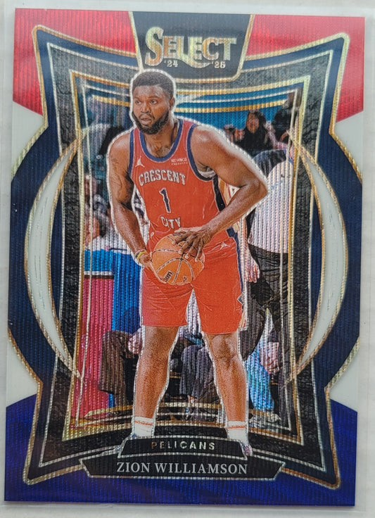 Zion Williamson - 2024-25 Select Tri-Color Prizms #28