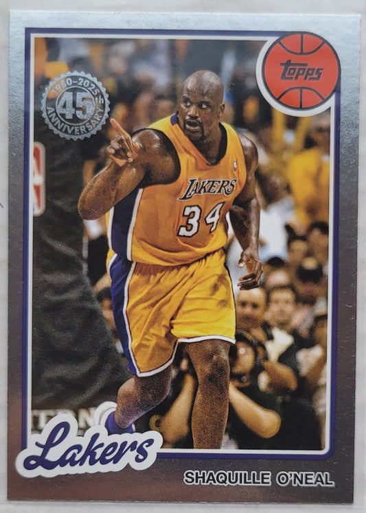 Shaquille O'Neal - 2025-26 Topps '80-81 Topps #80BK4