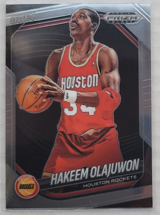 Hakeem Olajuwon - 2024-25 Panini Prizm Black #286 LGD