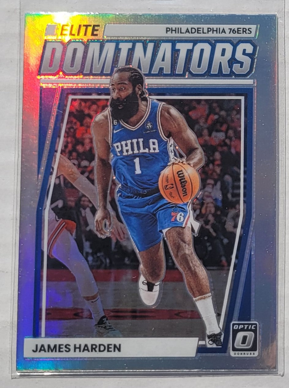 James Harden - 2022-23 Donruss Optic Elite Dominators Holo #2