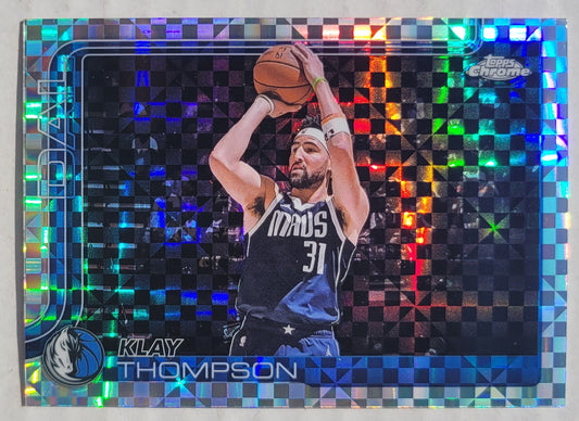 Klay Thompson - 2025-26 Topps Chrome X-Fractors #42