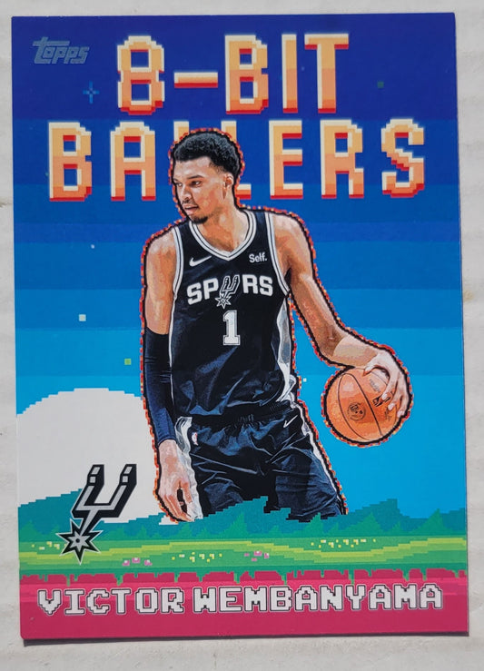 Victor Wembanyama - 2025-26 Topps 8-Bit Ballers #8B4