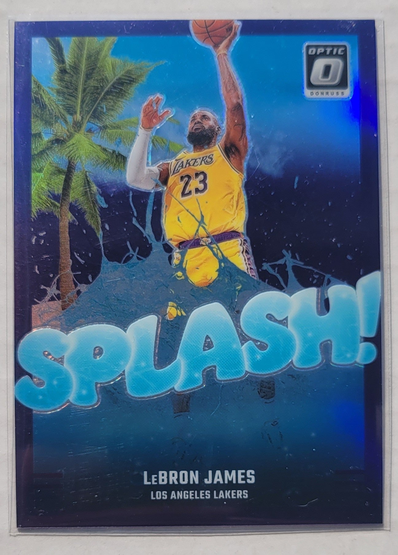 LeBron James - 2024-25 Donruss Optic Splash! Purple #5