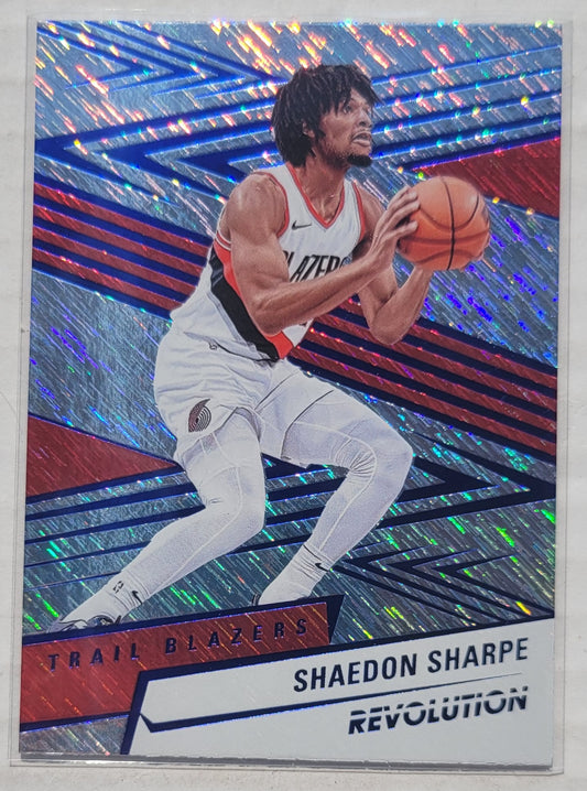Shaedon Sharpe - 2024-25 Panini Revolution Blue Storm #17