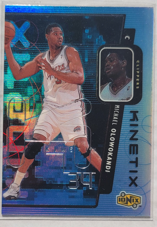 Michael Olowokandi - 1998-99 UD Ionix Kinetix #K2