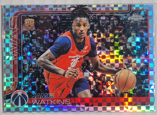 Jamir Watkins - 2025-26 Topps Chrome Pulsar X-Fractors #294 RC