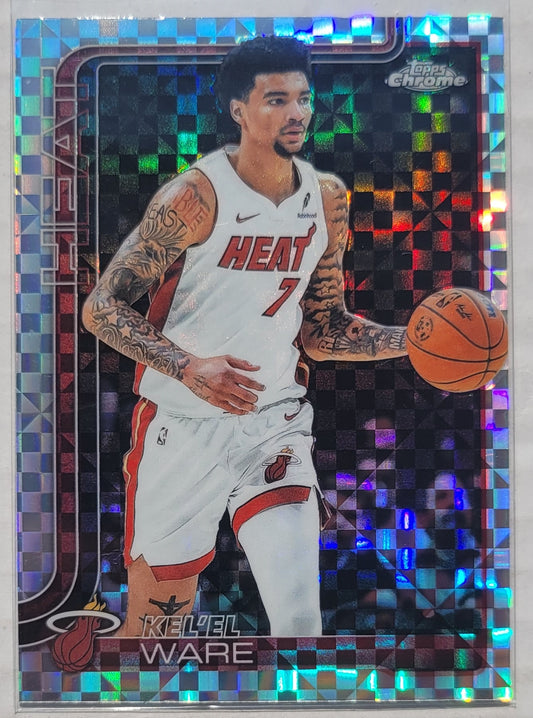 Kel'el Ware - 2025-26 Topps Chrome X-Fractors #129