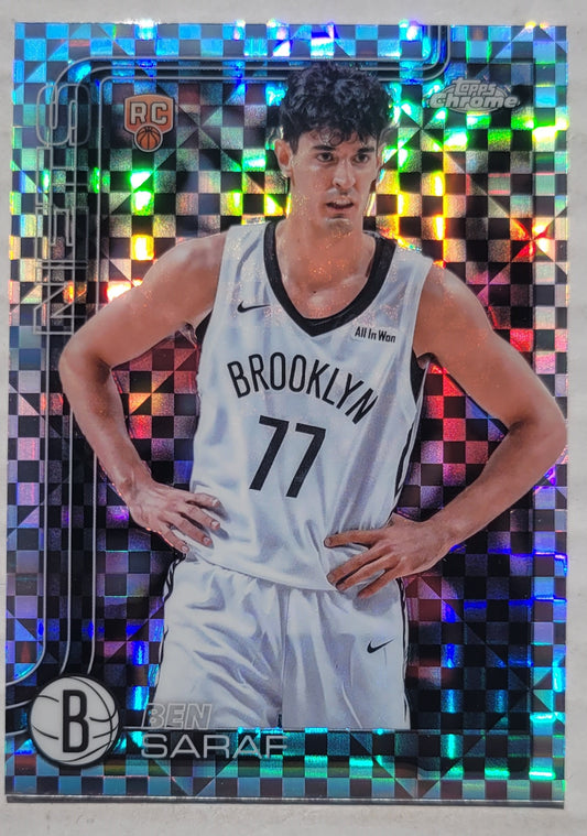 Ben Saraf - 2025-26 Topps Chrome X-Fractors #276 RC