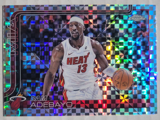 Bam Adebayo - 2025-26 Topps Chrome X-Fractors #138