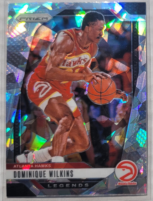 Dominique Wilkins - 2024-25 Panini Prizm Prizms Ice #282