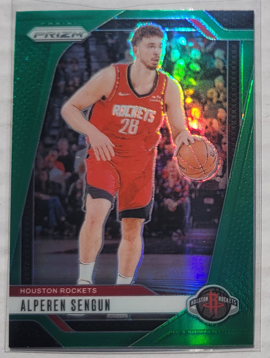 Alperen Sengun - 2024-25 Panini Prizm Prizms Green #201