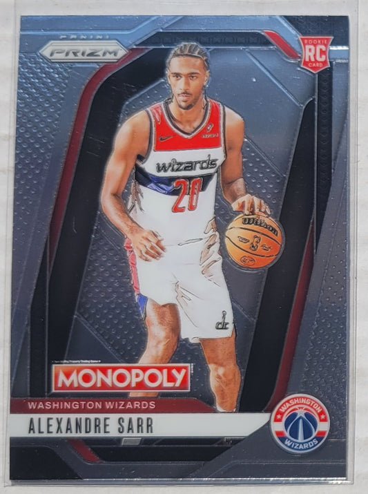 Alexandre Sarr - 2024-25 Panini Prizm Monopoly #86 RC