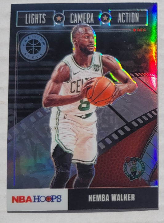 Kemba Walker - 2019-20 Hoops Premium Stock Lights Camera Action Holo #14