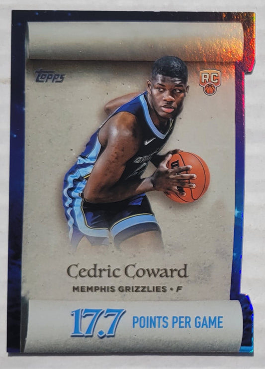Cedric Coward - 2025-26 Topps Holiday Making The Nice List #ML11