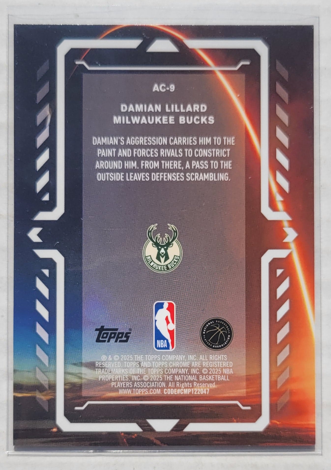 Damian Lillard - 2025-26 Topps Chrome Activators #AC9