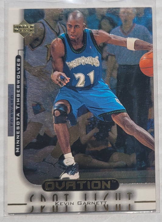 Kevin Garnett - 1999-00 Upper Deck Ovation Spotlight #OS1