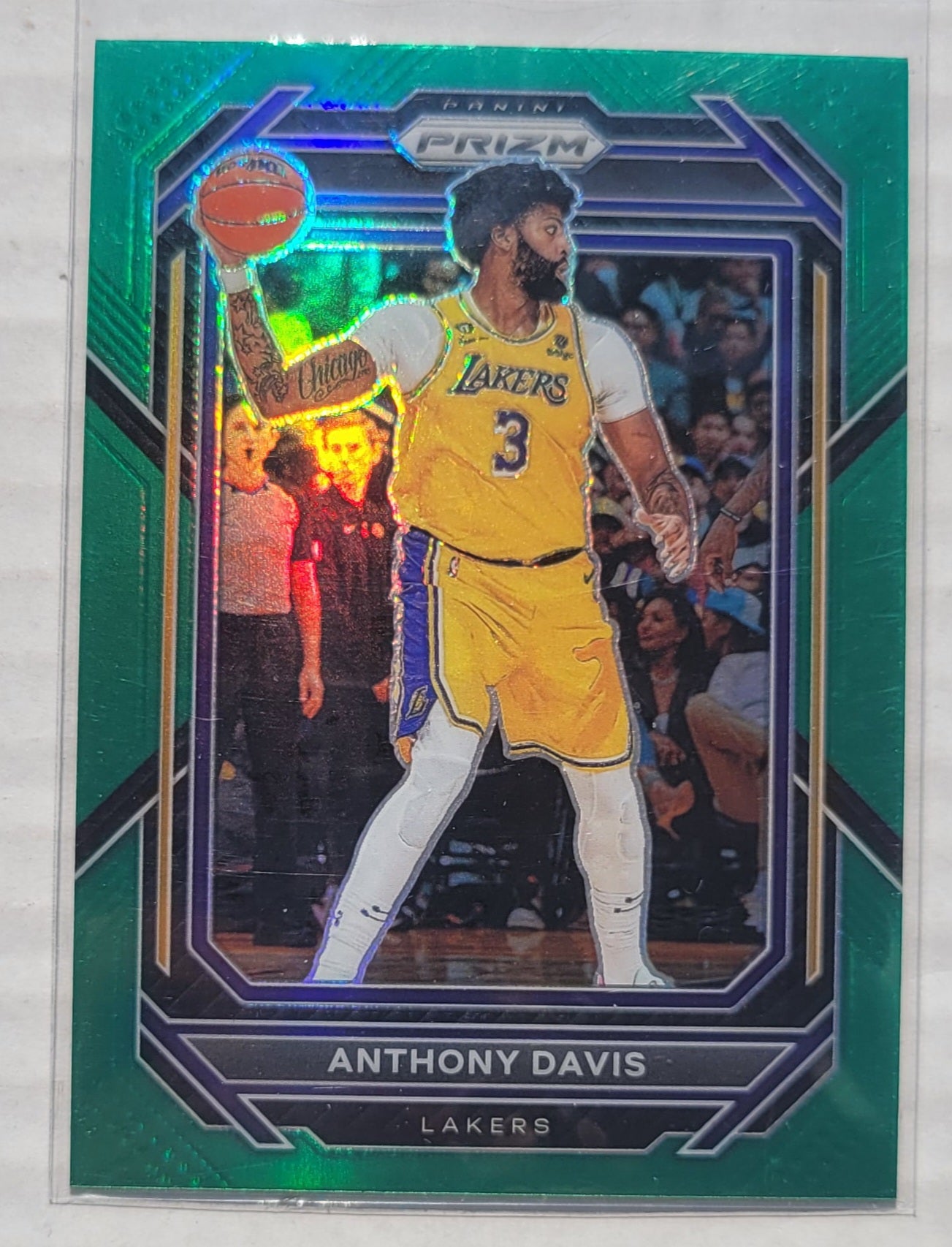 Anthony Davis - 2022-23 Panini Prizm Prizms Green #122