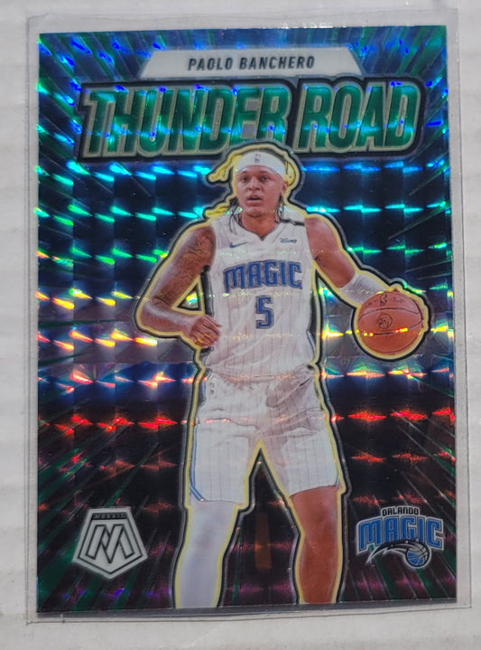 Paolo Banchero - 2024-25 Panini Mosaic Thunder Road Mosaic Green #15