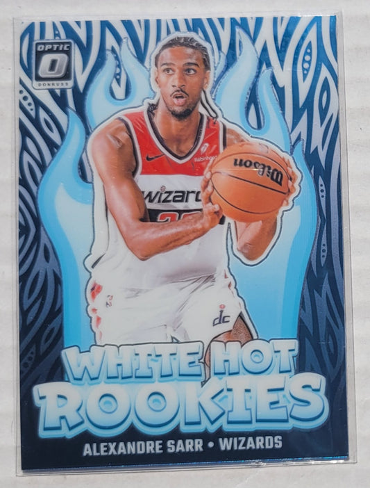 Alexandre Sarr - 2024-25 Donruss Optic White Hot Rookies #14