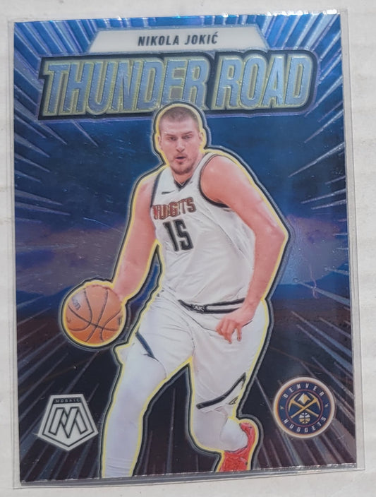Nikola Jokic - 2024-25 Panini Mosaic Thunder Road #13