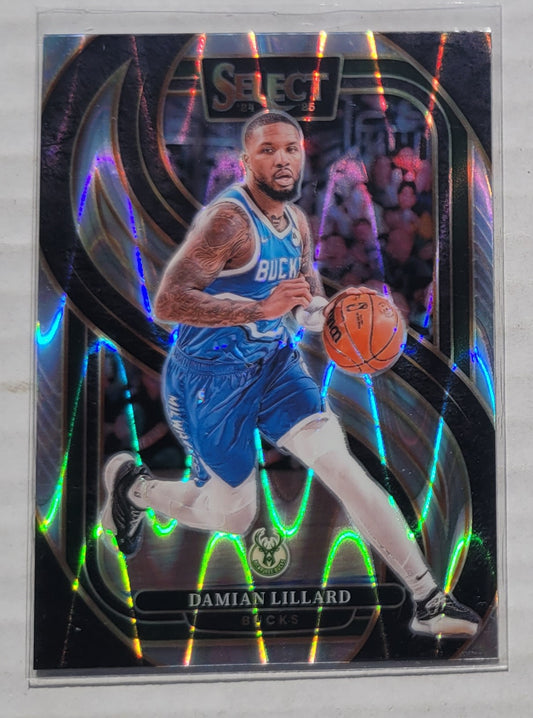 Damian Lillard - 2024-25 Select Tectonic Prizms #145