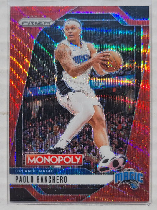 Paolo Banchero - 2024-25 Panini Prizm Monopoly Red #46