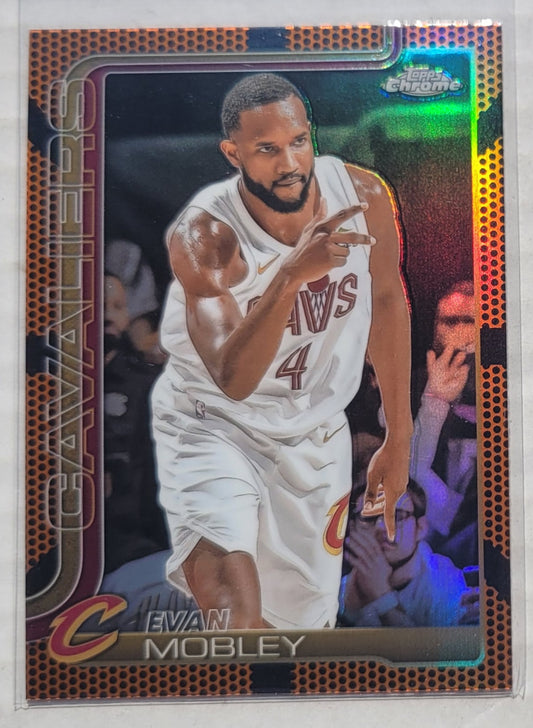 Evan Mobley - 2025-26 Topps Chrome Basketball Refractors #67