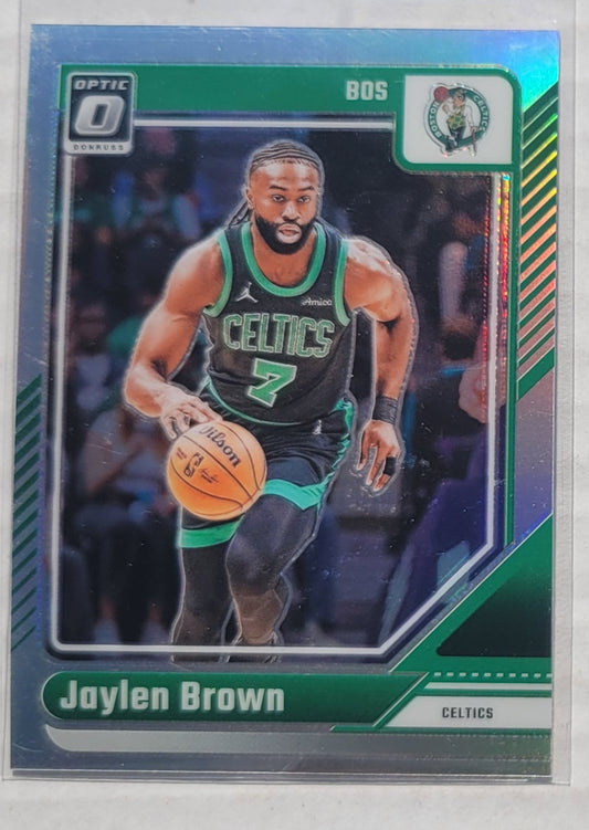 Jaylen Brown - 2024-25 Donruss Optic Holo #206