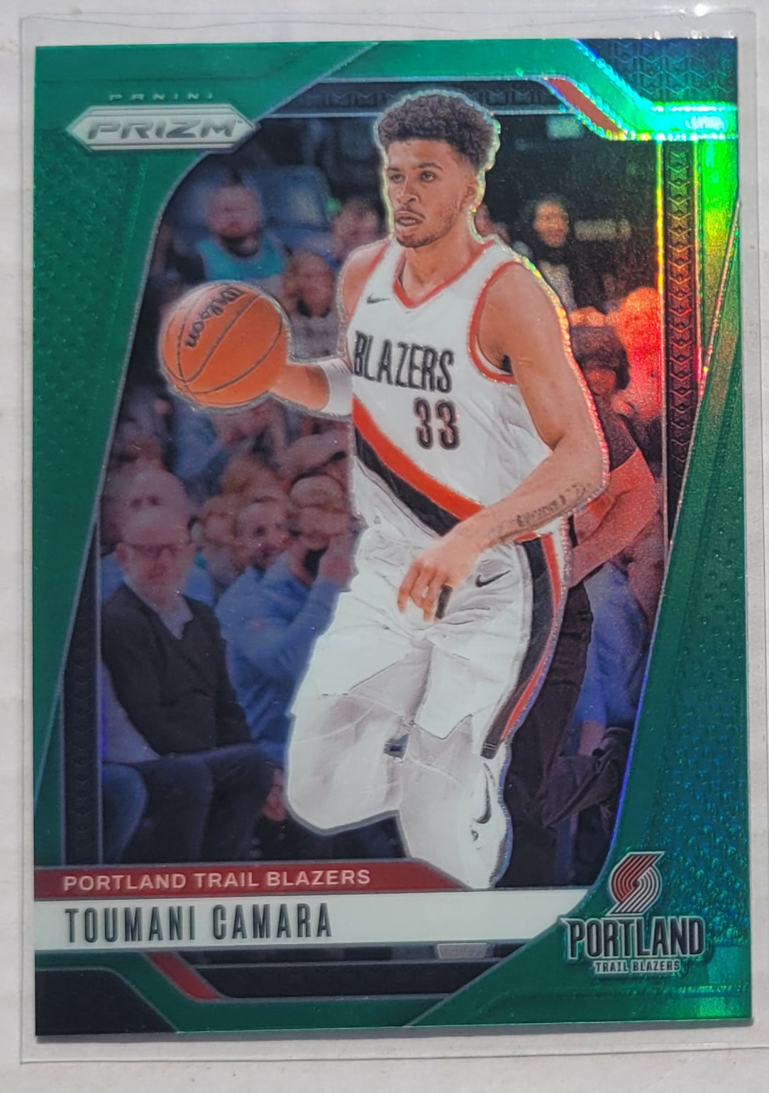Toumani Camara - 2024-25 Panini Prizm Prizms Green #215