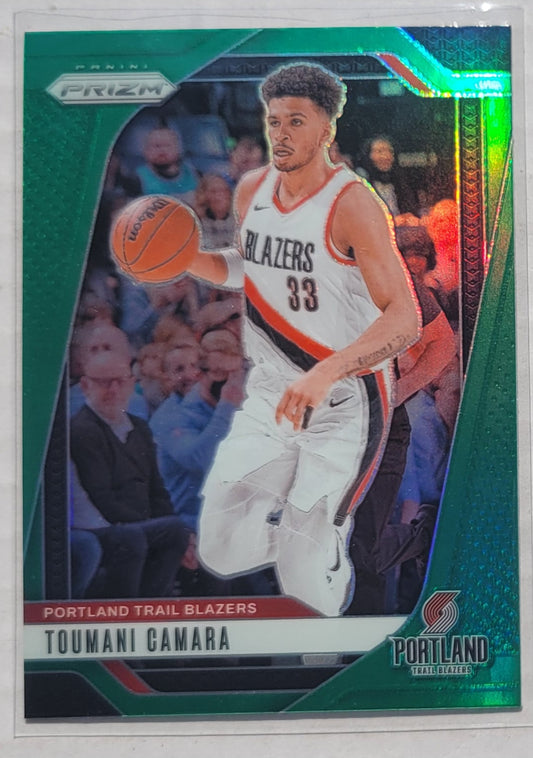 Toumani Camara - 2024-25 Panini Prizm Prizms Green #215
