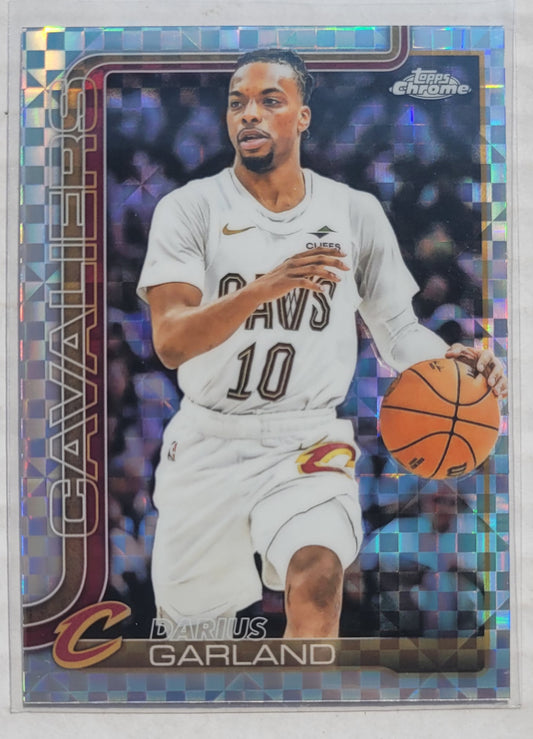 Darius Garland - 2025-26 Topps Chrome X-Fractors #76