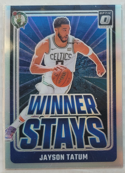 Jayson Tatum - 2024-25 Donruss Optic Winner Stays Holo #2